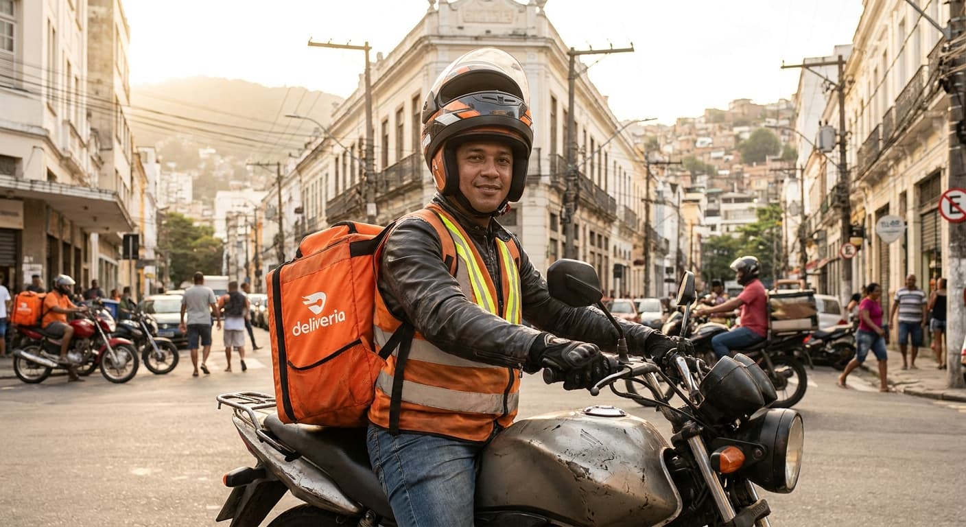Motociclistas e Entregadores